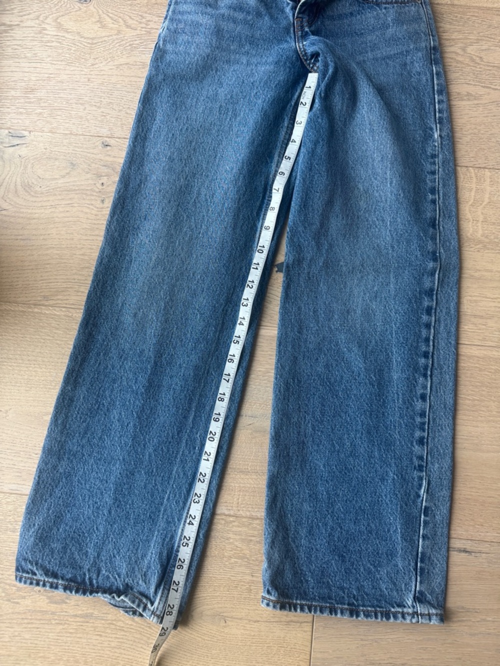 3 pairs Levi's Women’s Low Loose Jeans - Dark Blue, Light Blue, Black Washes - Picture 7 of 12
